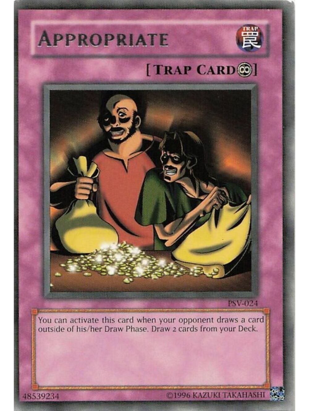 Yu-Gi-Oh! TCG 2002 Appropriate NM PSV-EN